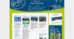 Desktop Screenshot of hostel-podvoglom.com