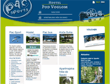 Tablet Screenshot of hostel-podvoglom.com
